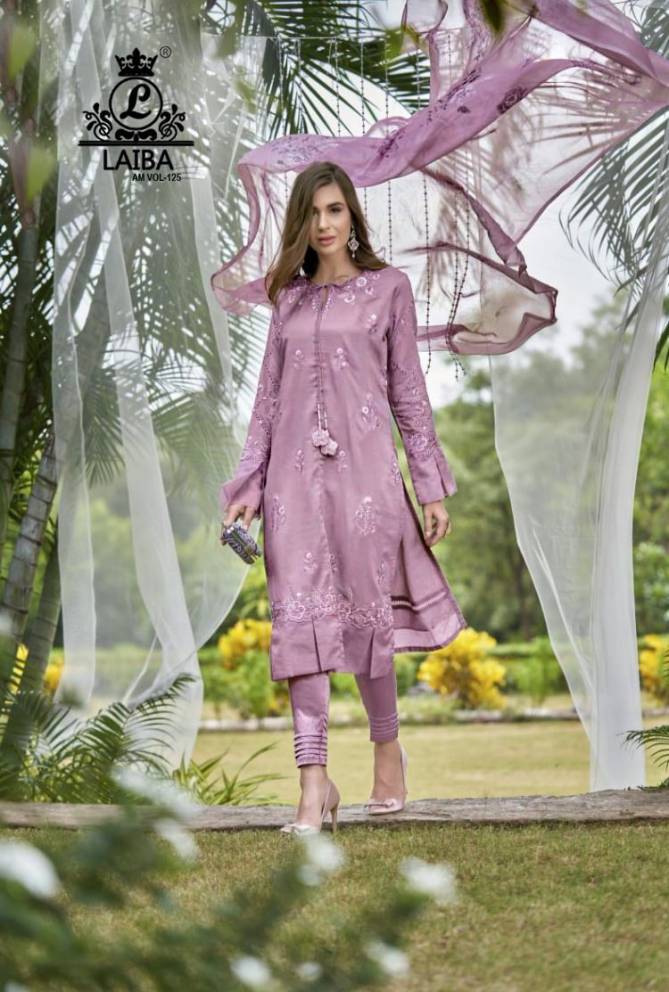 Laiba Am 125 Exclusive Wear Wholesale Georgette Ready Made Collection
